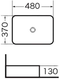 Grossman Мебельная раковина GR-3016 белая – фотография-3